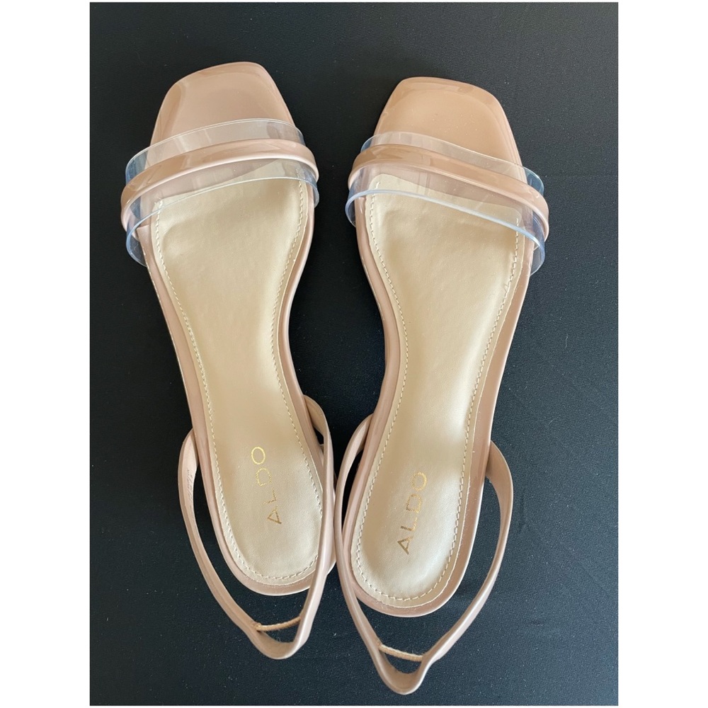 Aldo’s Beige low heel sandals